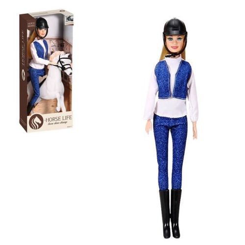 cumpără Păpușă Essa 127A Păpușă în costum albastru pentru călărie în Chișinău 