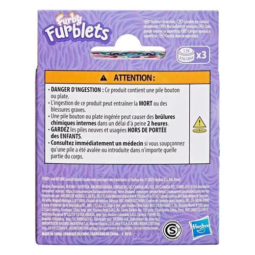 cumpără Jucărie de pluș Hasbro G1436 Furby Interactive Plush Furblet Pep Mint 5cm în Chișinău 