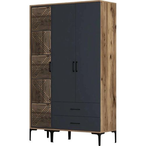 cumpără Dulap Trendy Kumsal PT-Nuc, Antracit în Chișinău 