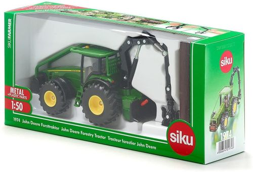 купить Машина Siku  1974 JD forestry tractor with roll-bar в Кишинёве 