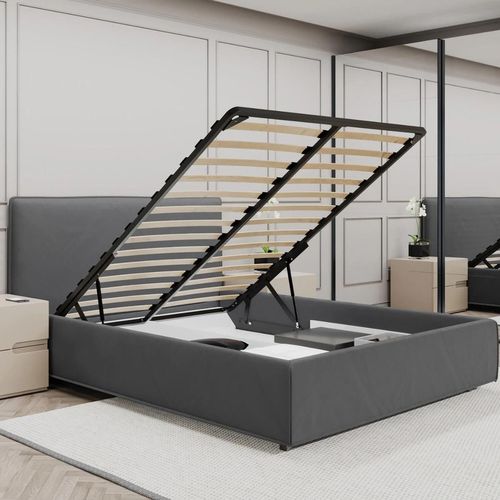 купить Кровать Bayro ZenDesign 1800x2000, подъёмный механизм, ткань кат. I в Кишинёве 