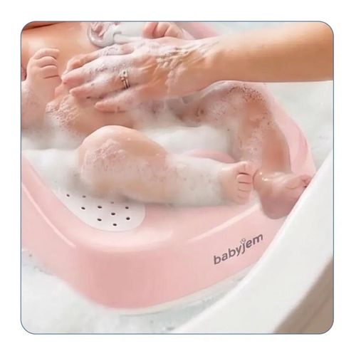 cumpără Cădiță BabyJem 916 Suport pentru baie Soft Touch, Soft Pink în Chișinău 