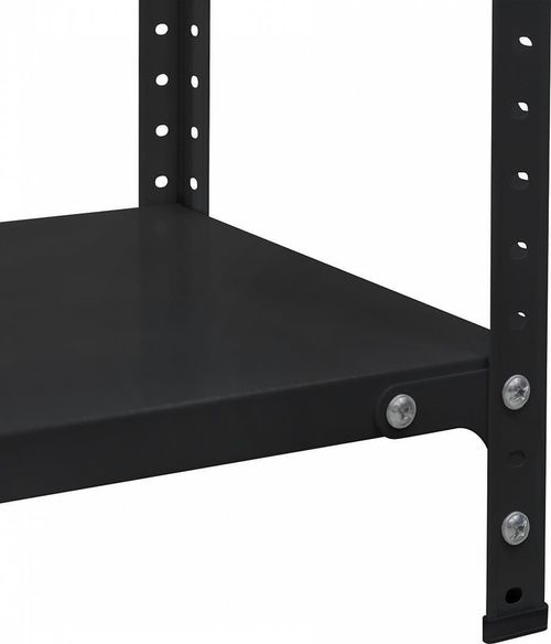 cumpără Raft de depozitare УХЛ-МАШ МС-Ч 1970x1000х400 Стеллаж модульный (5 полок) Чёрный în Chișinău 