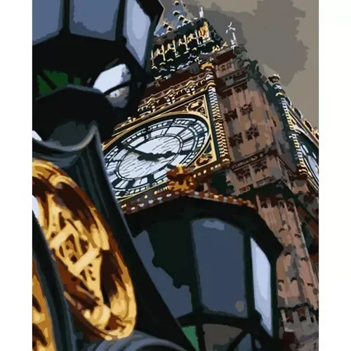 cumpără Tablou pe numere Strateg R 9 / 2 (HH051)(40471) Big Ben, 40x50 cm în Chișinău 
