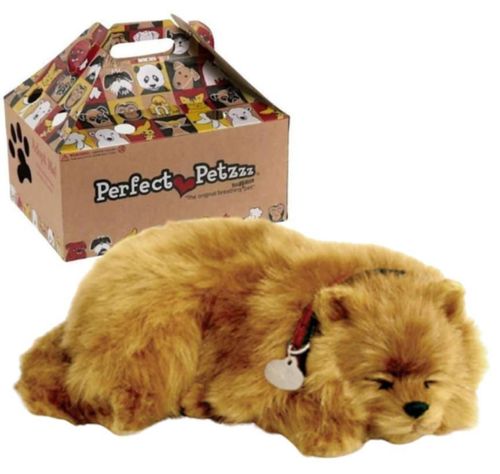 купить Мягкая игрушка Perfect Petzzz 91-21 Cățeluș Pomeranian cu imitație de respirație в Кишинёве 