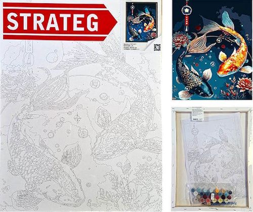 cumpără Tablou pe numere Strateg 57267 Pesti simboluri 40x50cm în Chișinău 