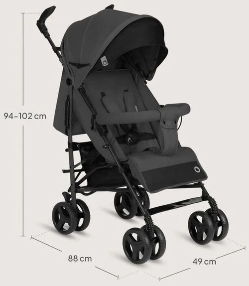 cumpără Сărucior pentru copii Lionelo Irma Black Grey Stone în Chișinău 