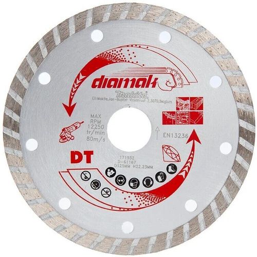 купить Диск отрезной Makita D-61167-10 Disc diamantat 125x22.2x7mm в Кишинёве 