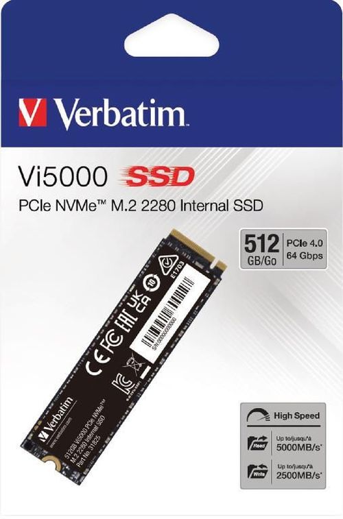cumpără Disc rigid intern SSD Verbatim VI5000-512-31825 în Chișinău 