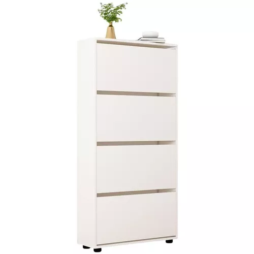 cumpără Raft pentru încălțăminte Mobildor-Lux Leo 70x27x164H cm White în Chișinău 