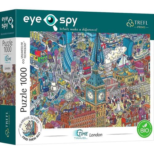 cumpără Puzzle Trefl 10750 Puzzle 1000. UFT Eye Spy: Londra, Marea Britanie în Chișinău 