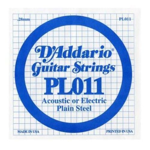 cumpără Coarda pentru instrument muzical D’Addario PL011 mi chitara acustica în Chișinău 