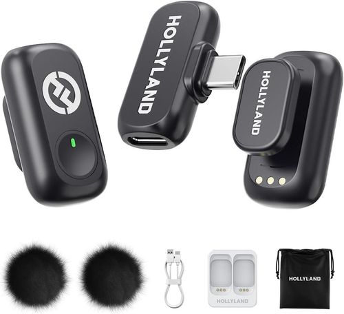 cumpără Microfon Hollyland LARK A1 Mini DUO USB-C (Black) în Chișinău 