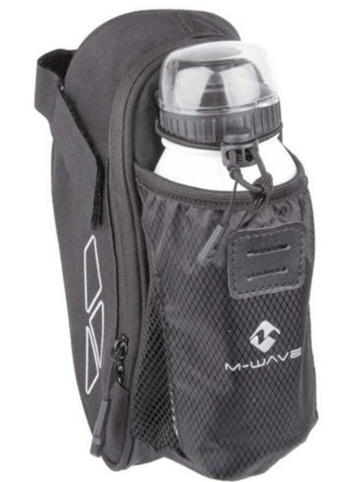 купить Сумка для велосипеда M-Wave Gentuta Amsterdam Bottle saddle bag black в Кишинёве 
