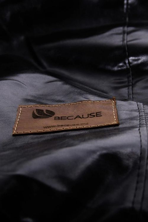 cumpără Fotoliu BeanBag Because Original Black (95x95x120cm) în Chișinău 