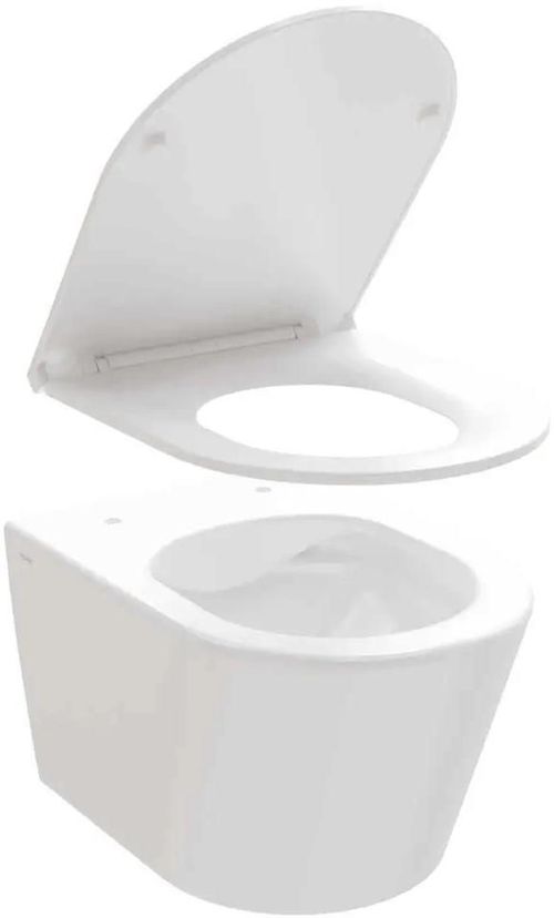 cumpără Vas WC Ravak Flow RimOff set white X01985 în Chișinău 