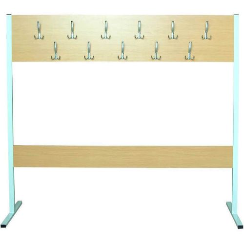 cumpără Dulap pentru instituții Tisam Suport cu două fețe pe cadru metalic, 1827x568x1654mm (22 cârlige) (31102) în Chișinău 