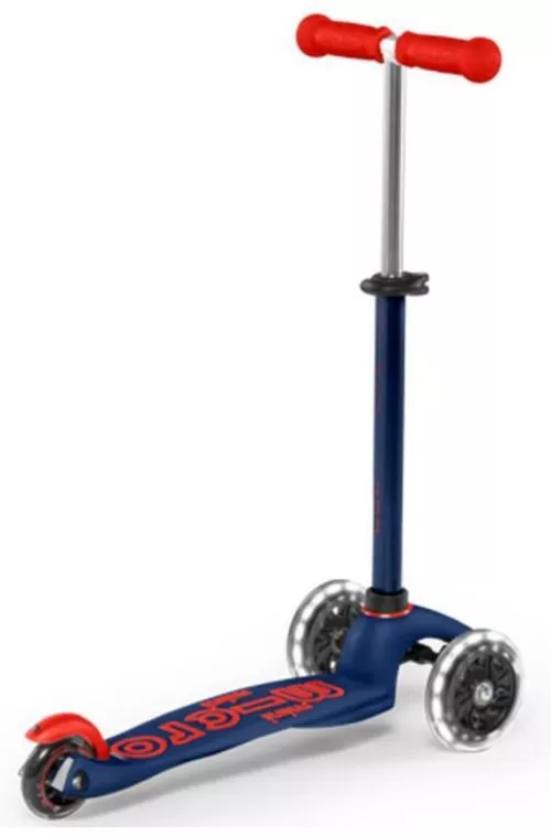 cumpără Trotinetă Micro MMD118 Mini Deluxe LED Navy Blue în Chișinău 