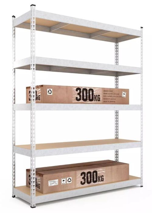 cumpără Raft de depozitare Nex Home Titan 1800x1400x600mm, 4 polițe PAL, galvanizat în Chișinău 