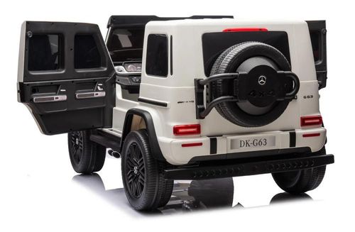 cumpără Mașină electrică pentru copii Richi (68789) DKG63/8 alba Mercedes Benz G63 (24V) în Chișinău 
