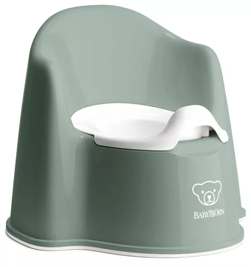 cumpără Oală BabyBjorn 055268A Olita cu protectie spate Potty Chair Deep Green în Chișinău 