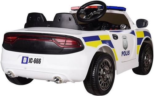 cumpără Mașină electrică pentru copii Lean Cars Police White în Chișinău 