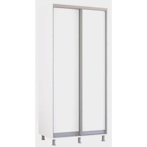 купить Шкаф Mobildor-Lux Раздвижные двери Aron-P из ДСП (120x60x200H см) Бриллиантовый белый в Кишинёве 