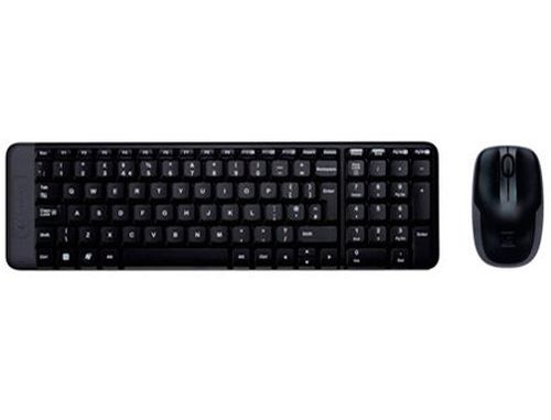 cumpără Tastatura+mouse Logitech MK220 Black Wireless Desktop USB, Keyboard + Mouse, 920-003169 (set fara fir tastatura+mouse/беспроводной комплект клавиатура+мышь) în Chișinău 