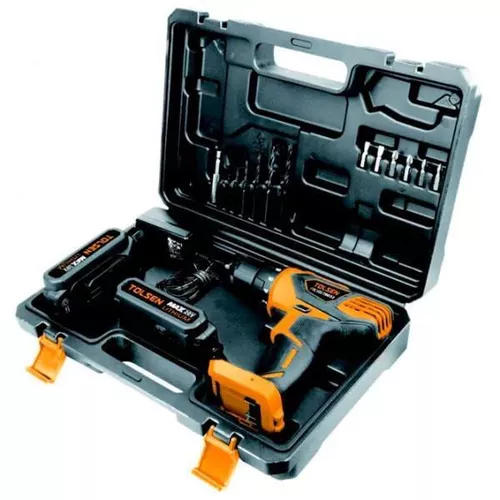 купить Шуруповёрт Tolsen 20V, 2BSC (79034) в Кишинёве 