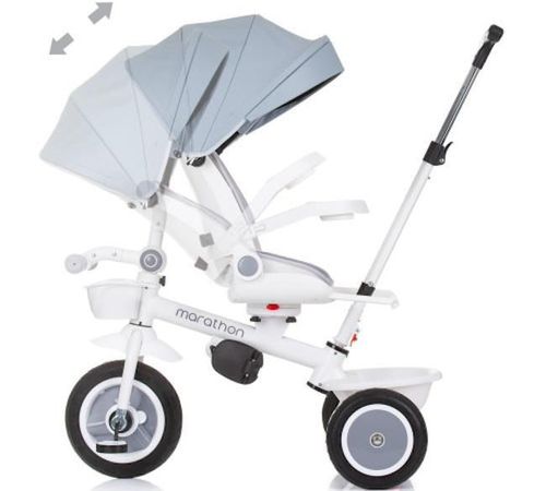 купить Велосипед-коляска Chipolino TRKMRT02403AS Marathon ash grey в Кишинёве 