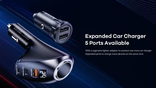 купить Зарядное устройство для автомобиля Remax RCC339 88W PD+QC Black в Кишинёве 