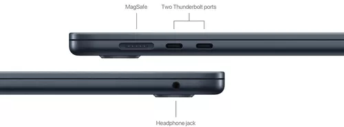 купить Ноутбук Apple MacBook Air 15.0 M3 8c/10g 16/256GB Midnight MC9G4 в Кишинёве 