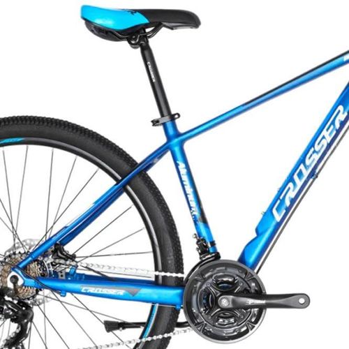 купить Велосипед Crosser MT-036 29" 17 21S Shimano+Logan Hidraulic Black/Blue 29-069-21-17 Blue N1-R6 в Кишинёве 