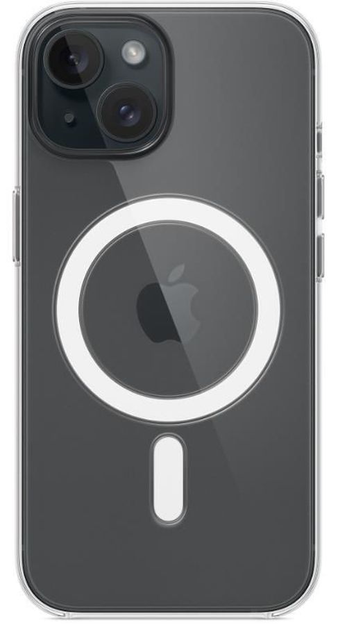 купить Чехол для смартфона Apple iPhone 15 Clear MagSafe MT203/MXRK3 в Кишинёве 