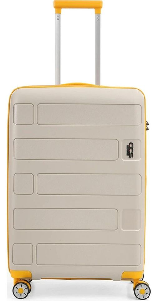 cumpără Valiză CCS 5236 Set White/Yellow în Chișinău 
