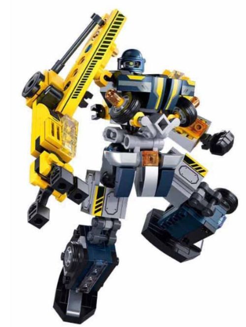 cumpără Set de construcție Sluban B1315 Robot-macara 2 în 1, 246 elem. în Chișinău 