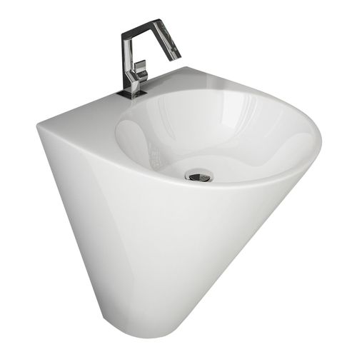 Lavoar OLIVA monobloc suspendat de perete de 48 * 52,5 * 58cm 