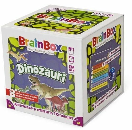 купить Настольная игра Asmodee G114038 Joc BrainBox Dinosaurs (Romanian) в Кишинёве 