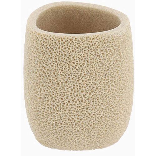 купить Стакан для зубных щёток Tendance 55847 Trani 9,4 x 7,9 x 7,1 см, полирезин в Кишинёве 