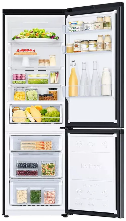 купить Холодильник с нижней морозильной камерой Samsung RB34T670FBN/UA в Кишинёве 
