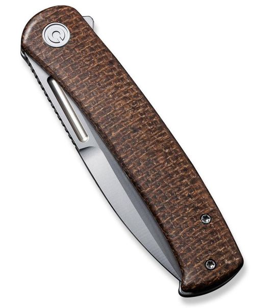 купить Нож походный Civivi C21025B-1 Cetos, mâner Micarta, Frame Lock в Кишинёве 