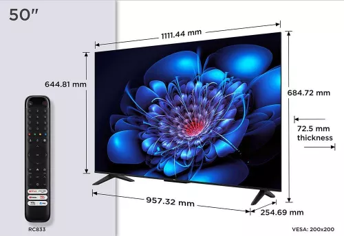 купить Телевизор TCL LED Smart 50P69K, Ultra HD 4K в Кишинёве 