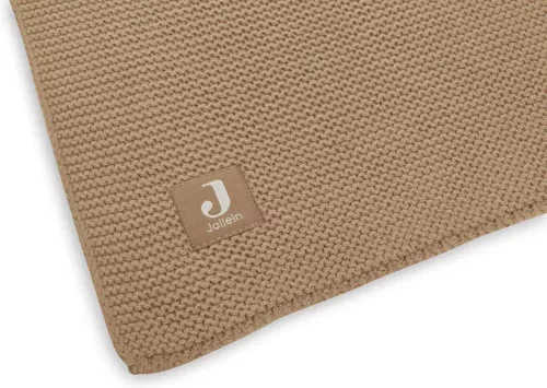 купить Комплект подушек и одеял Jollein 516-522-66072 Paturica Basic Knit Biscuit, 100x150 cm в Кишинёве 