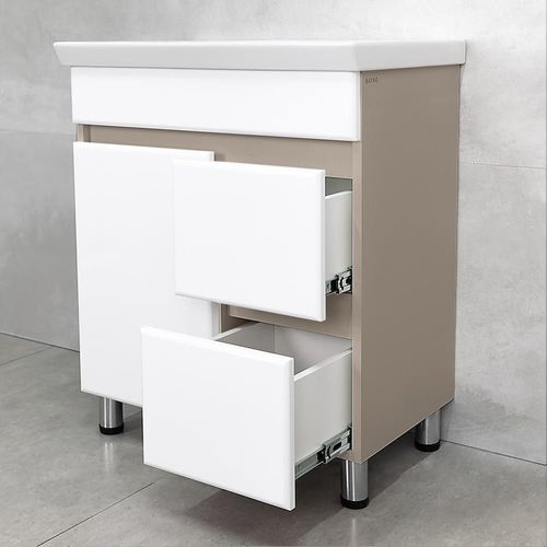 купить Шкаф под умывальник Bayro Urbano Isik 700 серый камень в Кишинёве 