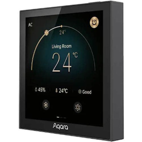 cumpără Termostat de cameră Aqara Intelligent Thermostat W400 Apple HomeKit, черный (ZNWKQ14LM) în Chișinău 