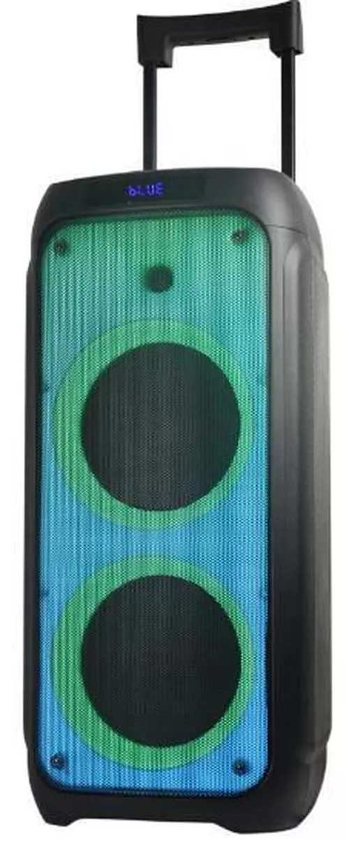 купить Колонка портативная Bluetooth Eden Party Speaker ED-1016 with 2 Wireless Microphones 100W, Black в Кишинёве 