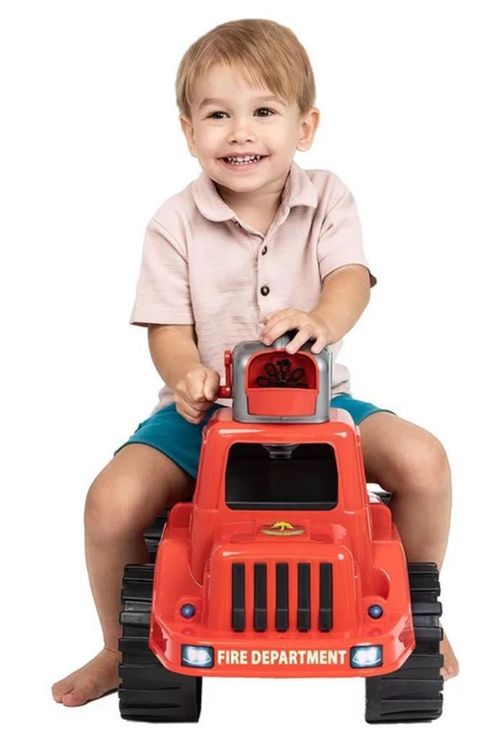 cumpără Tolocar Baby Mix 50318 Bayo Пожарная машина с мыльными пузырями 70см în Chișinău 