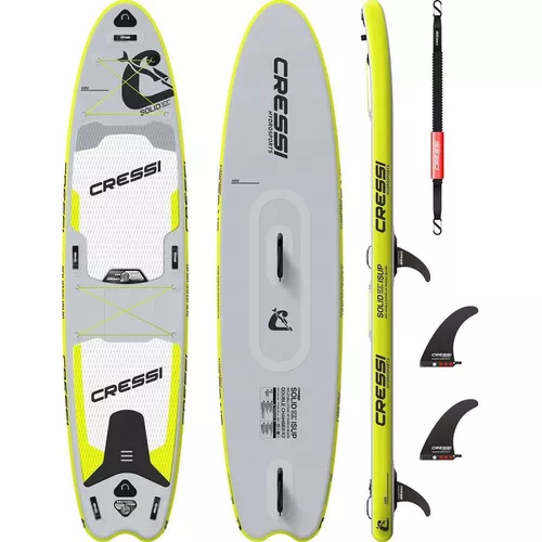 cumpără Accesoriu pentru înot Cressi-Sub Placa gonflabila SOLID TANDEM DC ISUP Grey/Fluo 12.2 (NB001270) în Chișinău 