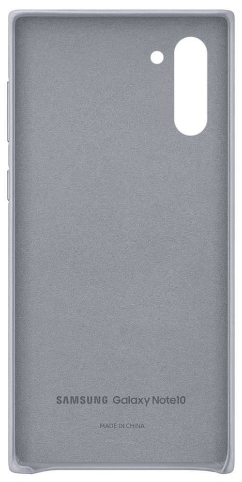 купить Чехол для смартфона Samsung EF-VN970 Leather Cover Gray в Кишинёве 