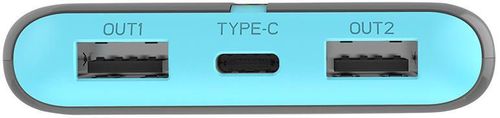 купить Аккумулятор внешний USB (Powerbank) Tracer EnerGo 10000mAh Silver в Кишинёве 